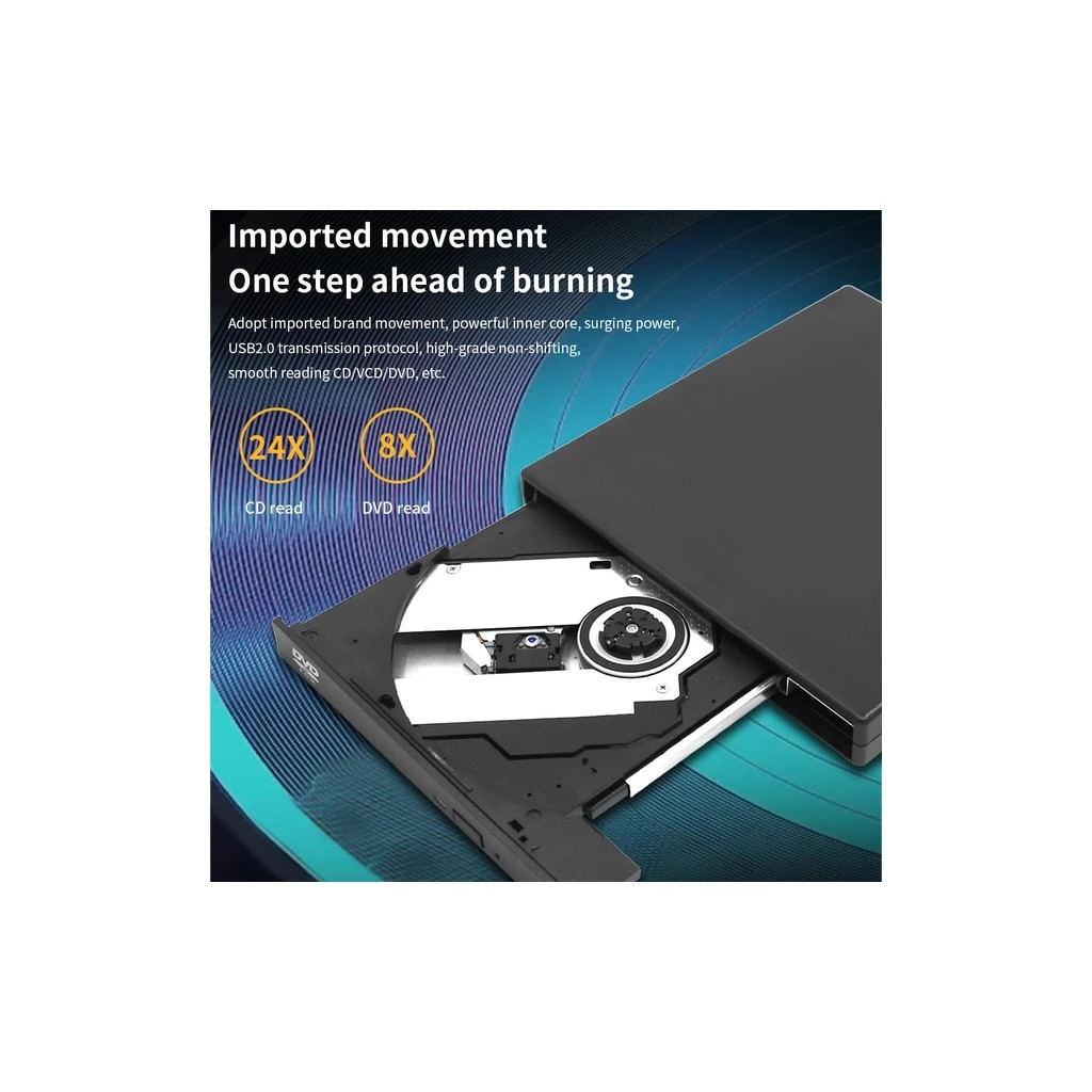 Оптичний привід DVD-RW Maiwo K520B-D - изображение 10