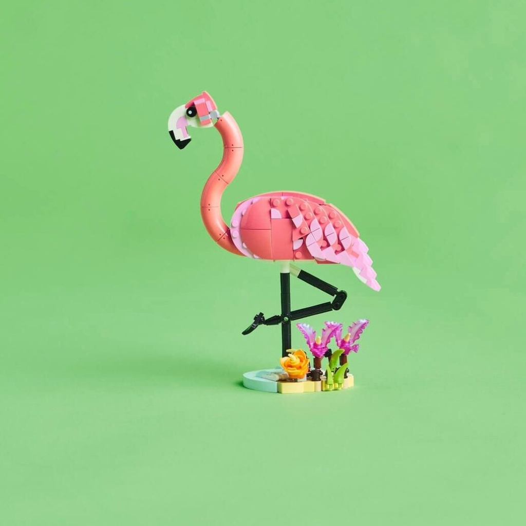 Конструктор LEGO Creator Дикі тварини: рожевий фламінго (31170) - зображення 10
