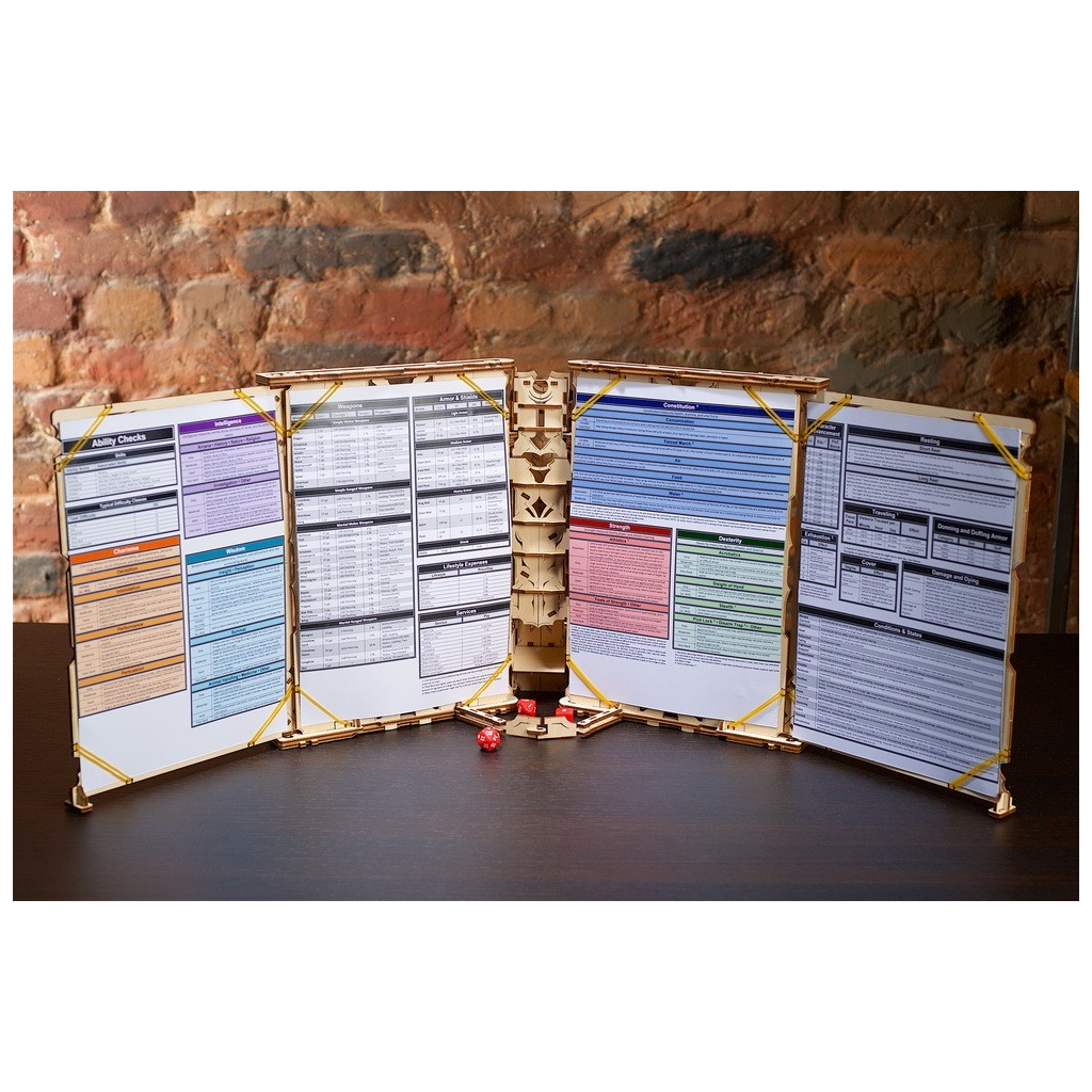 Конструктор Ugears Ширма Майстра для настільних ігор (70070) - зображення 6