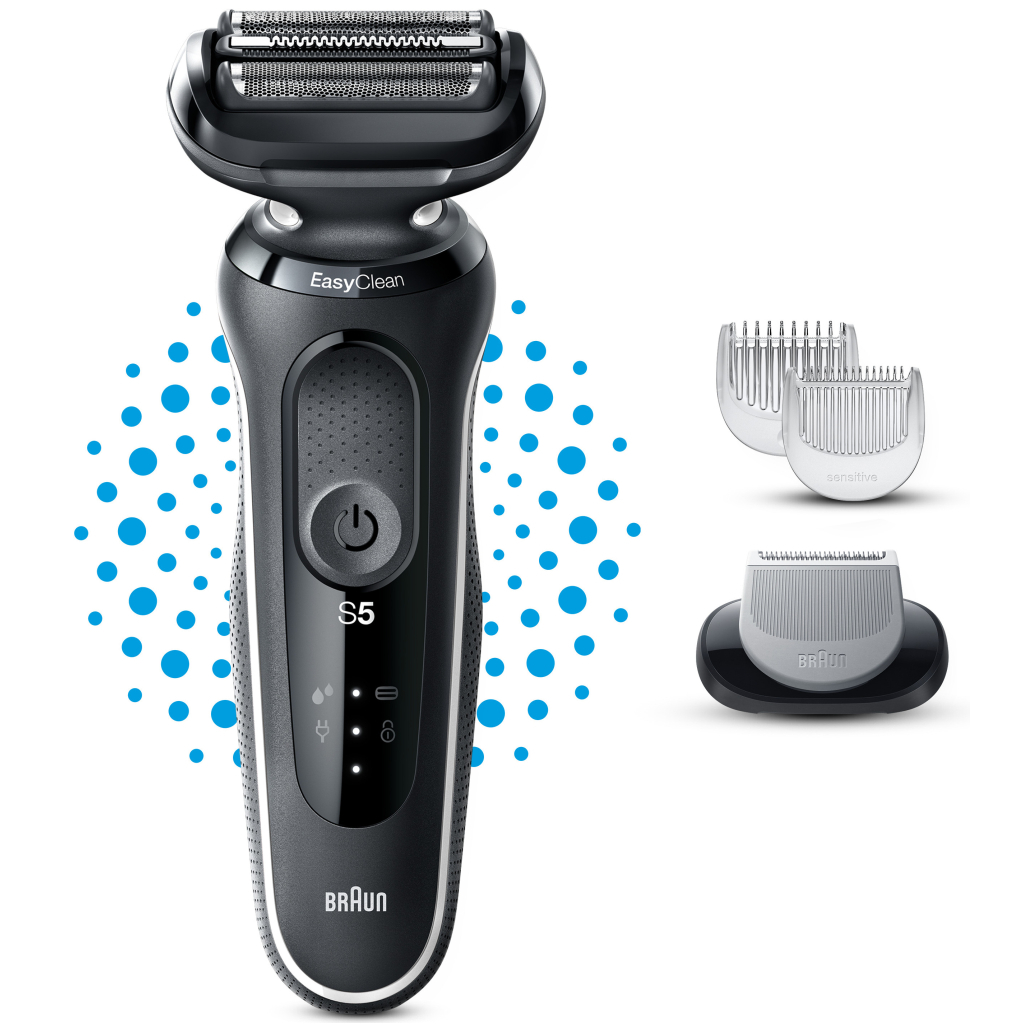 Електробритва Braun Series 5 51-W1600s BLACK / WHITE - зображення 2