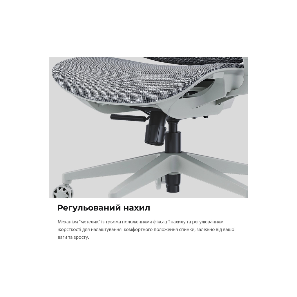 Крісло ігрове Anda Seat X-Air Mega Size XL Mesh Gray (AD-WY-01-GGF) - зображення 10