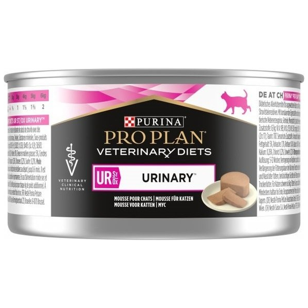 Вологий корм для кішок Purina Pro Plan Veterinary Diets UR ST/OX Urinary При сечокам'яній хворобі 195 г (8445290093431) - зображення 3