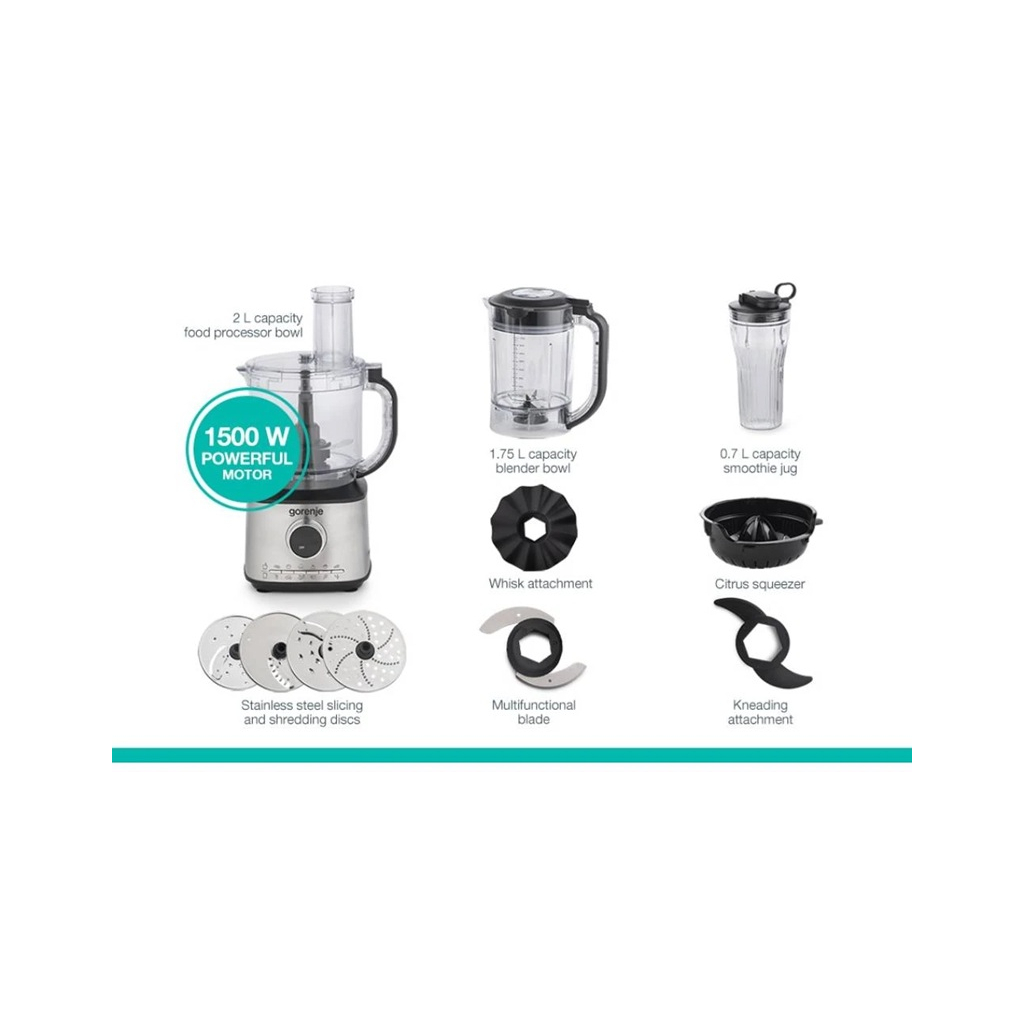 Кухонний комбайн Gorenje SBR1500E - зображення 3