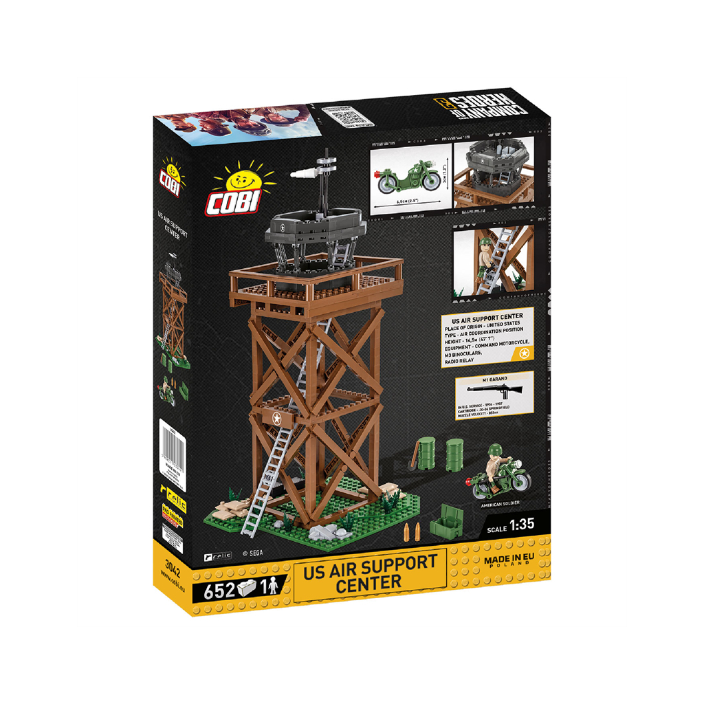 Конструктор Cobi Company of Heroes 3 USA Центр Авіапідтримки, 652 деталі (COBI-3042) - зображення 9