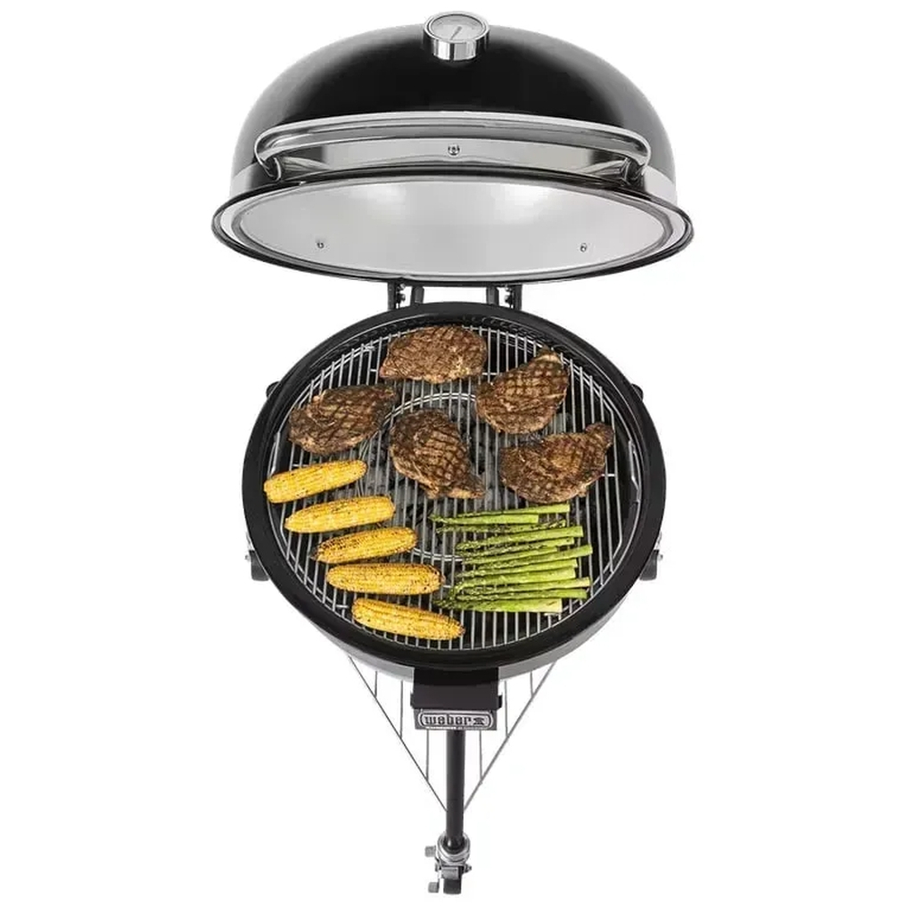 Гриль-барбекю Weber Summit Kamado E6 61 cm Black (18201004) - зображення 5