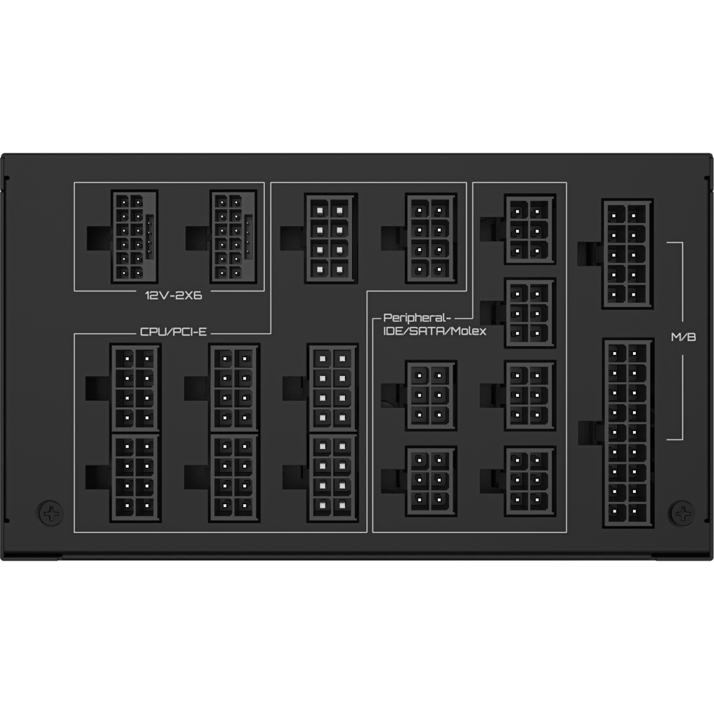 Блок живлення GIGABYTE 1600W (GP-UD1600PM PG5) - зображення 2