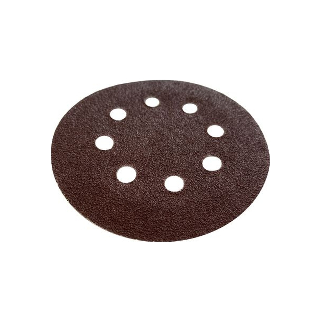 Круг зачистний Зеніт 125 мм з отворами під пиловивід (10 шт.) Р60 (12500060) - зображення 2