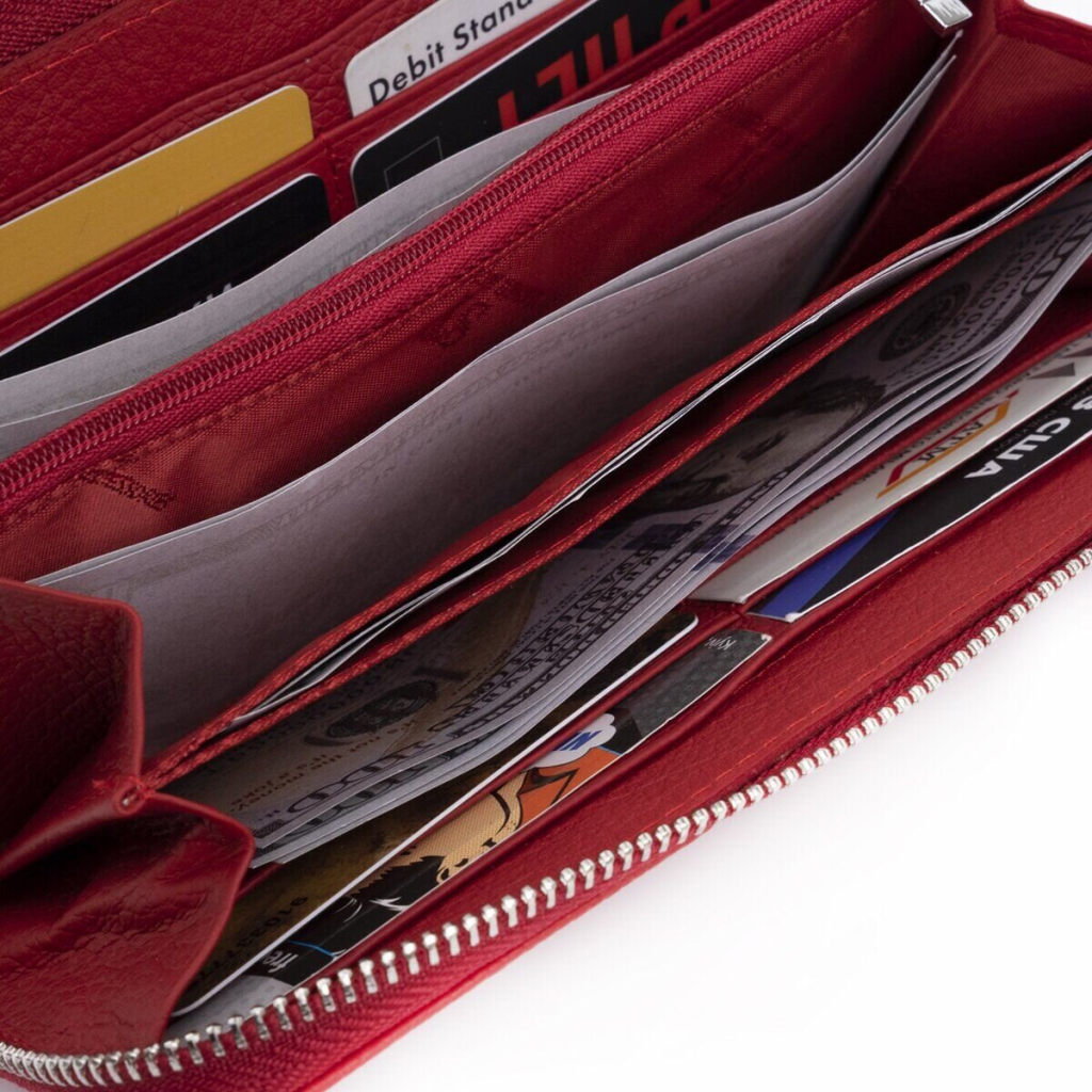 Гаманець ST Leather Червоний (18419) - зображення 6