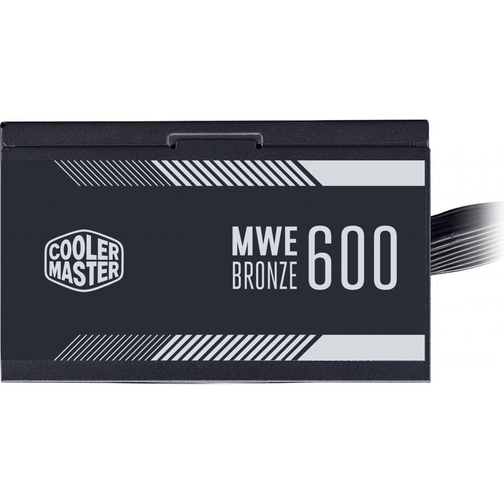 Блок живлення CoolerMaster 600W MWE 600 Bronze V2 (MPE-6001-ACAAB-EU) - зображення 5