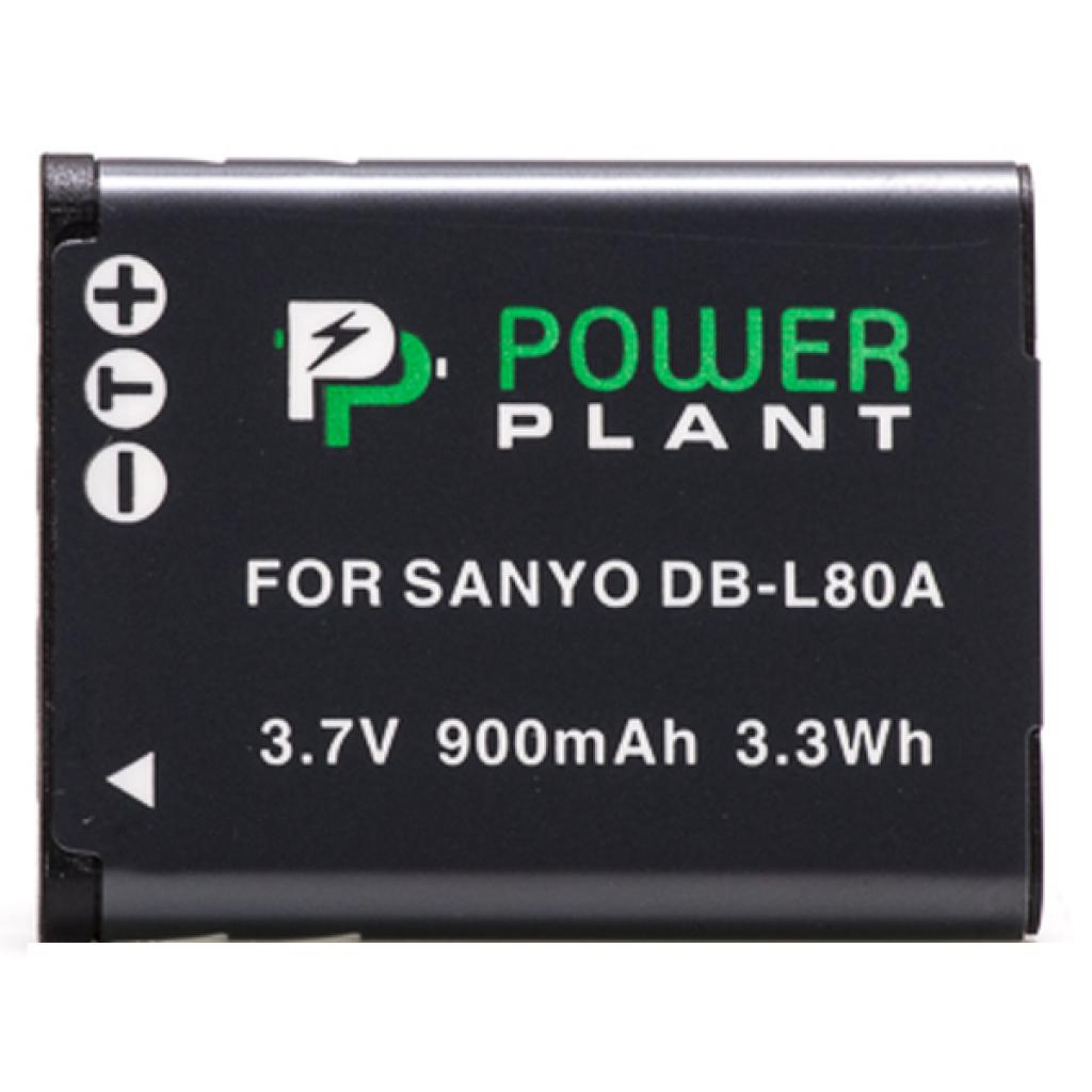 Акумулятор до фото/відео PowerPlant Sanyo DB-L80, D-Li88 (DV00DV1289) - зображення 2