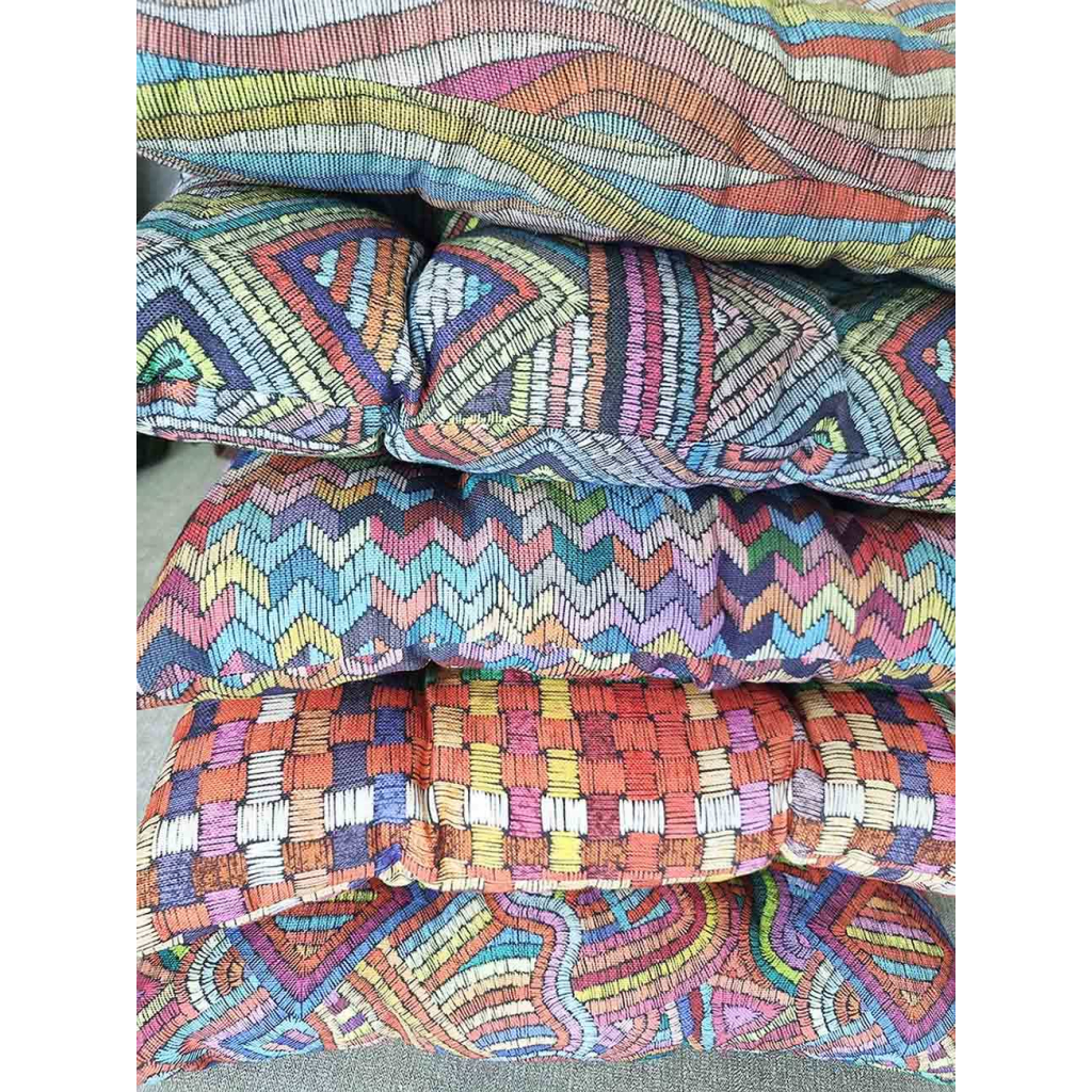 Подушка на стілець Прованс MixPrint 504 зігзаг 40х40 см (4823093449923) - зображення 4