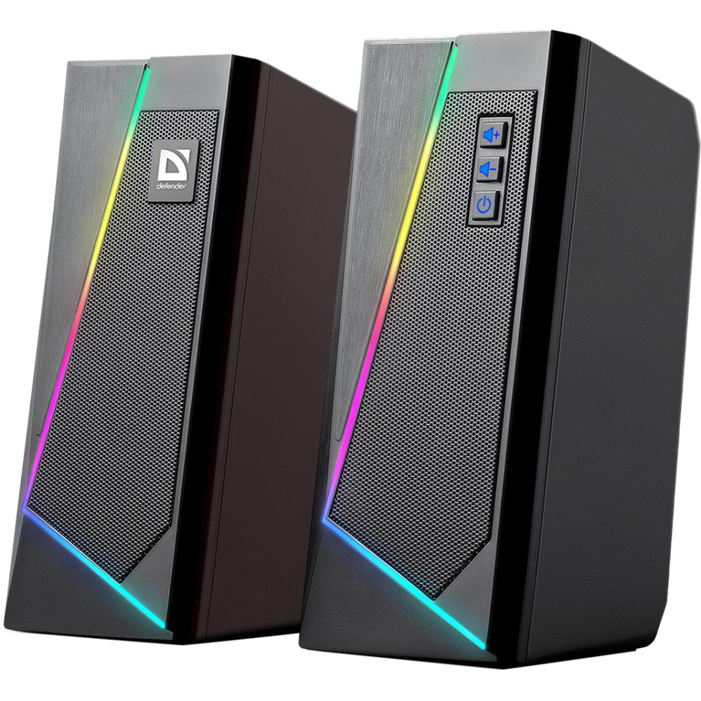 Акустична система Defender Solar 3 Bluetooth Light USB Black (65103) - зображення 1