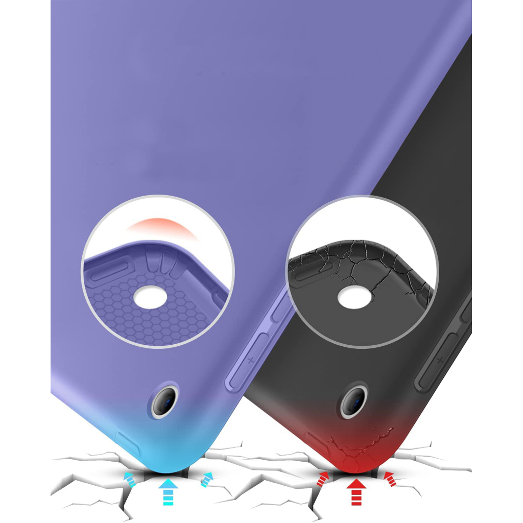 Чохол до планшета BeCover Tri Fold Soft TPU Silicone Apple iPad 9.7 2017/2018 A1822/A1823/A1893/A1954 Purple (706880) - зображення 5