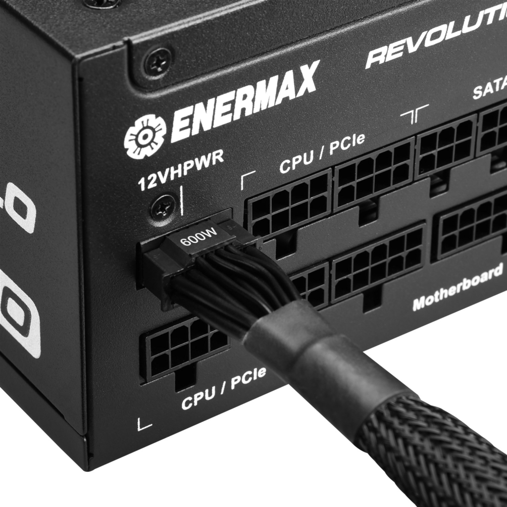 Блок живлення Enermax 1200W REVOLUTION ATX3.0 (ERA1200EWT) - изображение 9