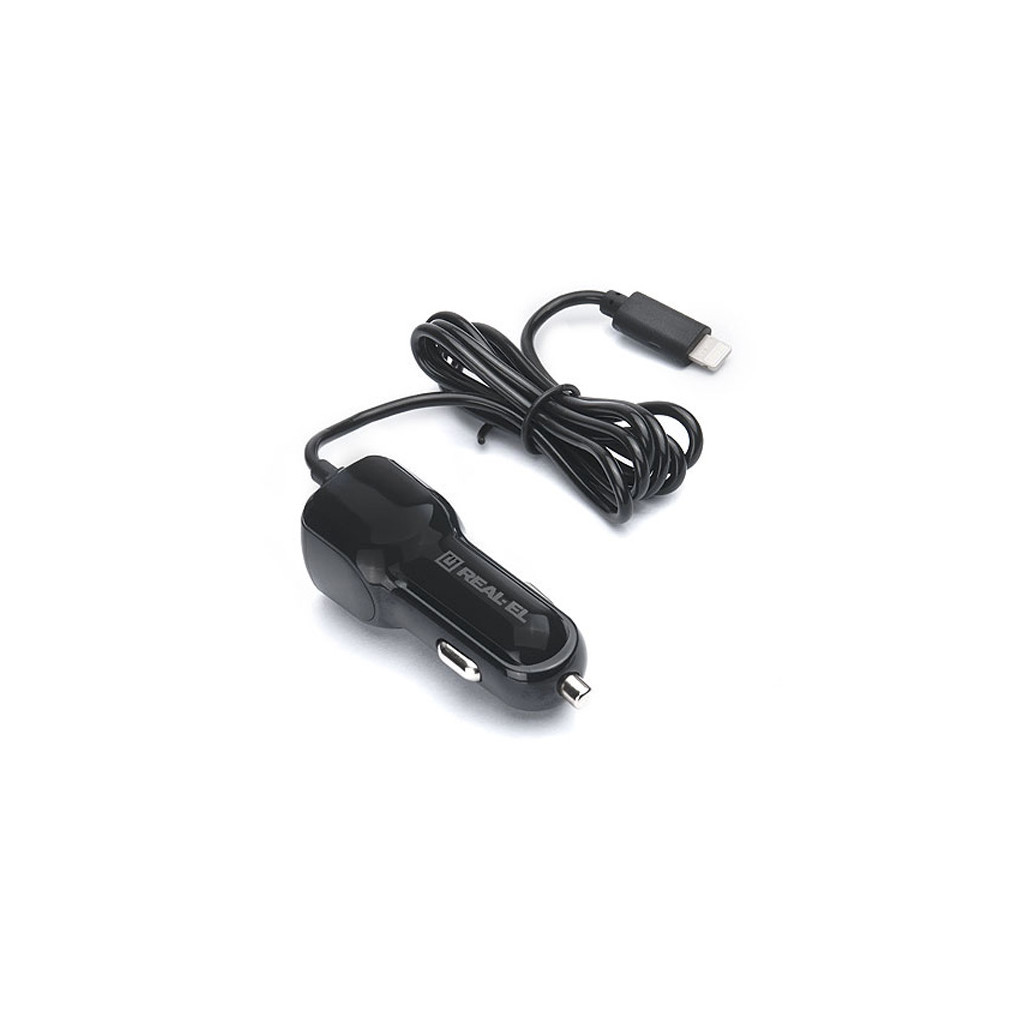Зарядний пристрій REAL-EL CA-17 black (EL123160010) - зображення 4