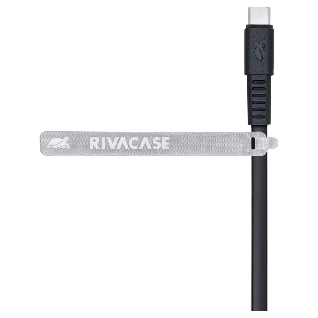 Дата кабель USB 2.0 AM to USB-C 1.2m black RivaCase (PS6002 BK12) - picture 3
