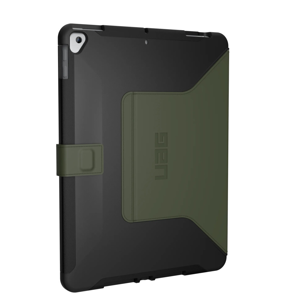 Чохол до планшета UAG iPad 10.2" (2019) Scout Folio, Black/Olive (12191I114072) - зображення 2