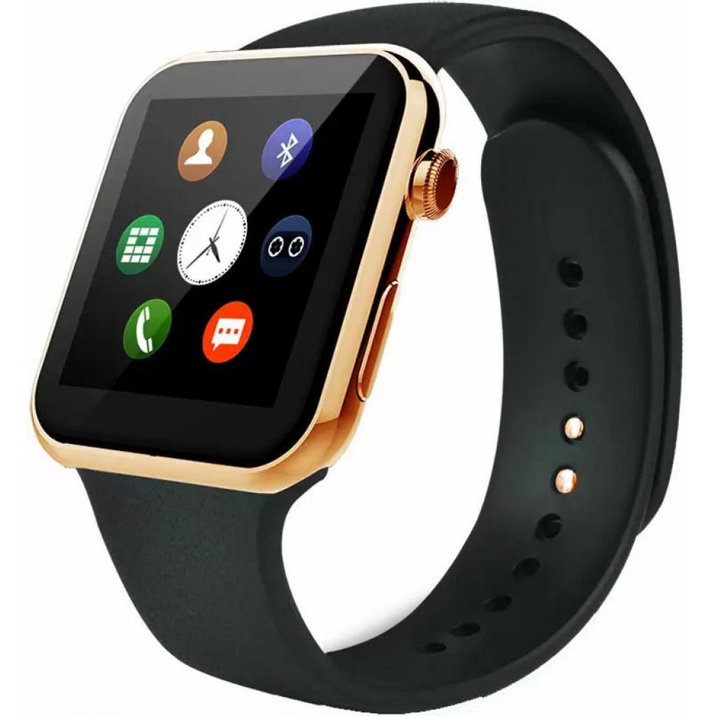 Смарт-годинник UWatch Smart A9 Pulse Gold (F_50706) - зображення 1