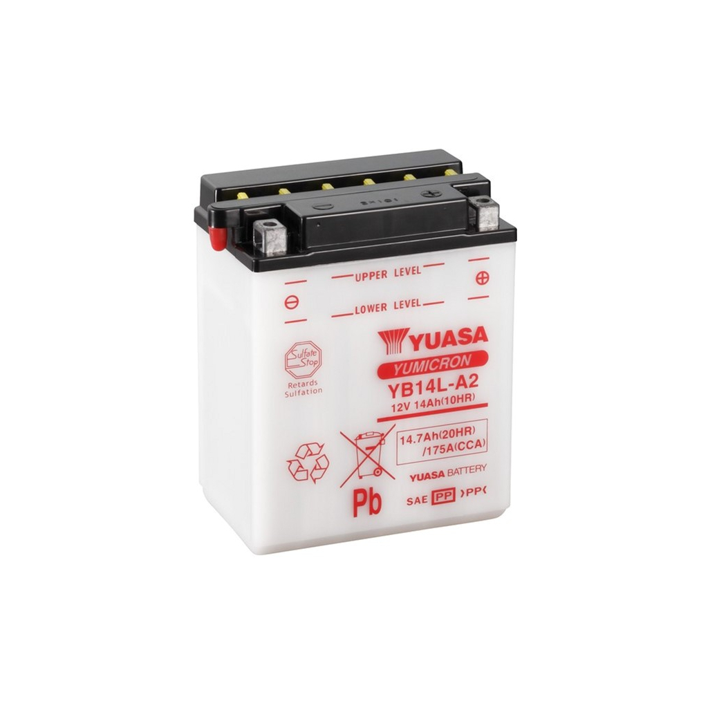 Акумулятор автомобільний Yuasa 12V 14,7Ah YuMicron Battery (YB14L-A2) - зображення 1