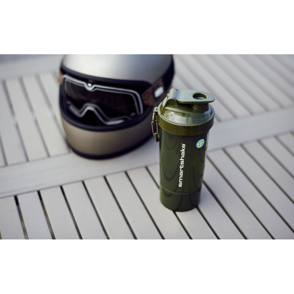 Шейкер спортивний SmartShake Original2GO One 800ml Army Green (10581002) - зображення 10