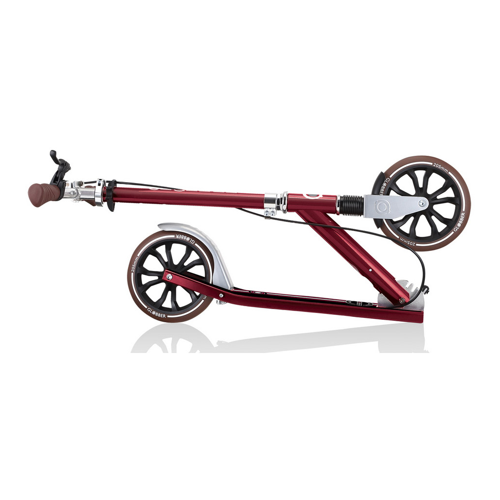 Самокат Globber NL205 Deluxe з ручним гальмом Червоний (685-102) - изображение 6