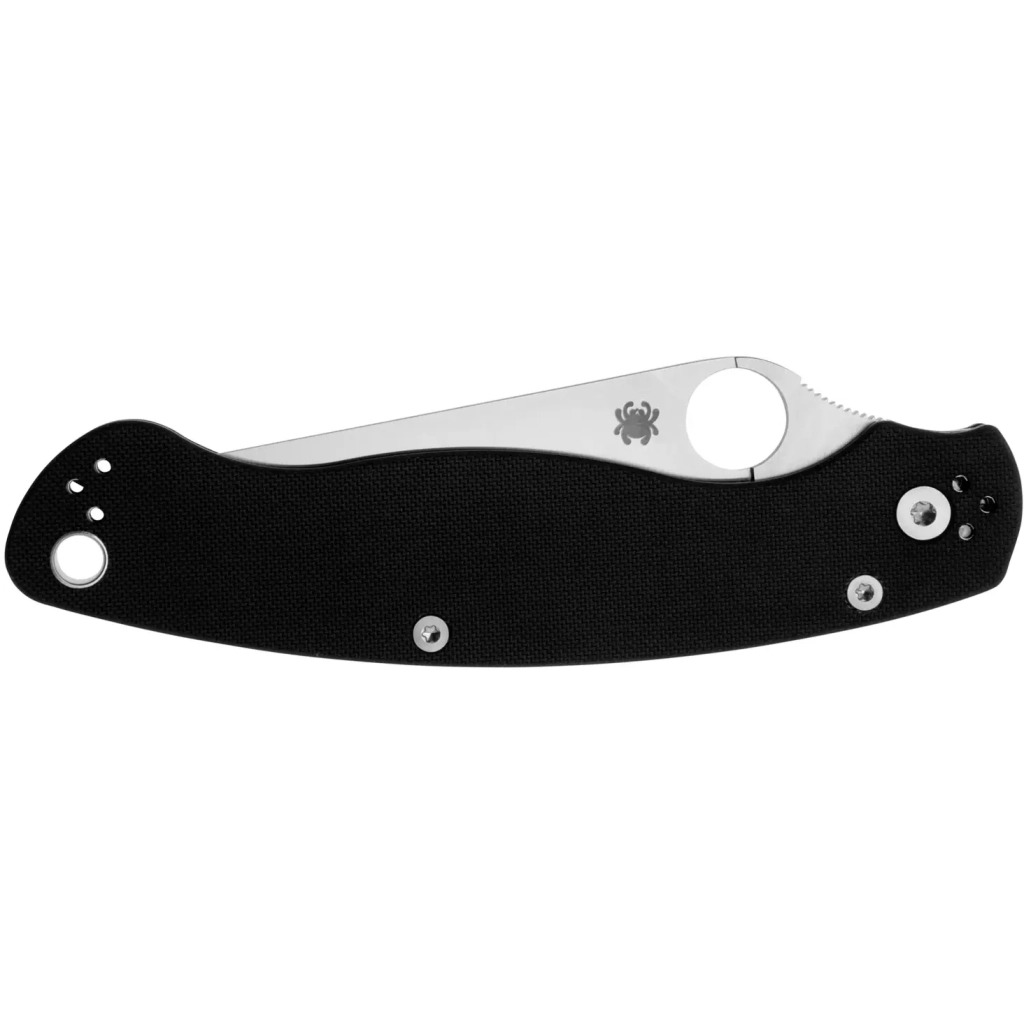 Ніж Spyderco Military 2 Serrated Black (C36GS2) - зображення 3