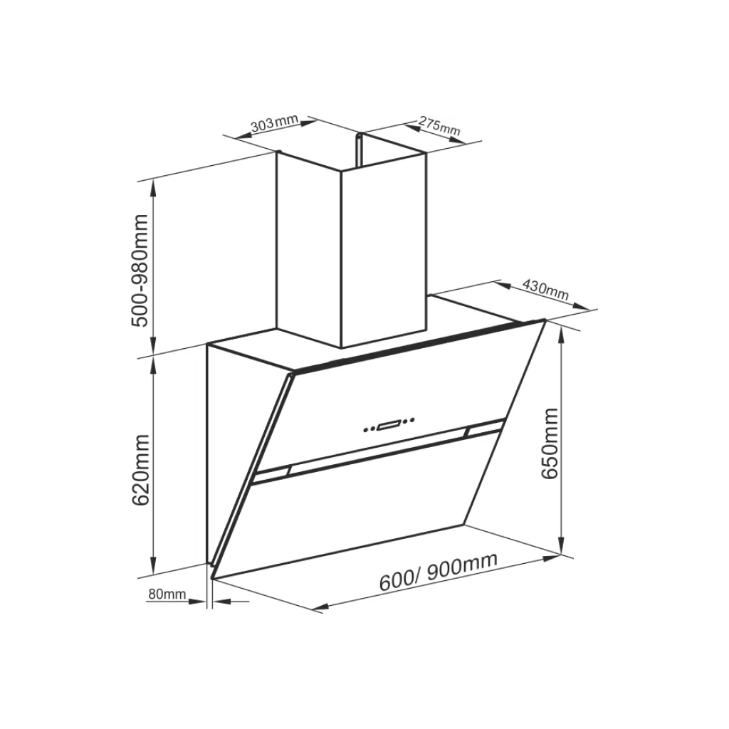 Витяжка кухонна Kaiser AT6407NF (AT 6407 N F) - зображення 8