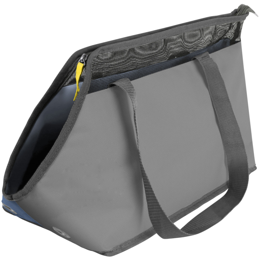 Переноска для тварин Collar 41х21х27 см до 6 кг Сіра (9977) - зображення 3