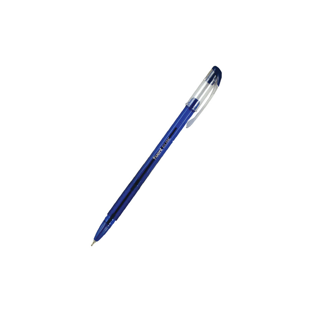 Ручка масляна Axent Glide, blue (AB1052-02-А) - зображення 2