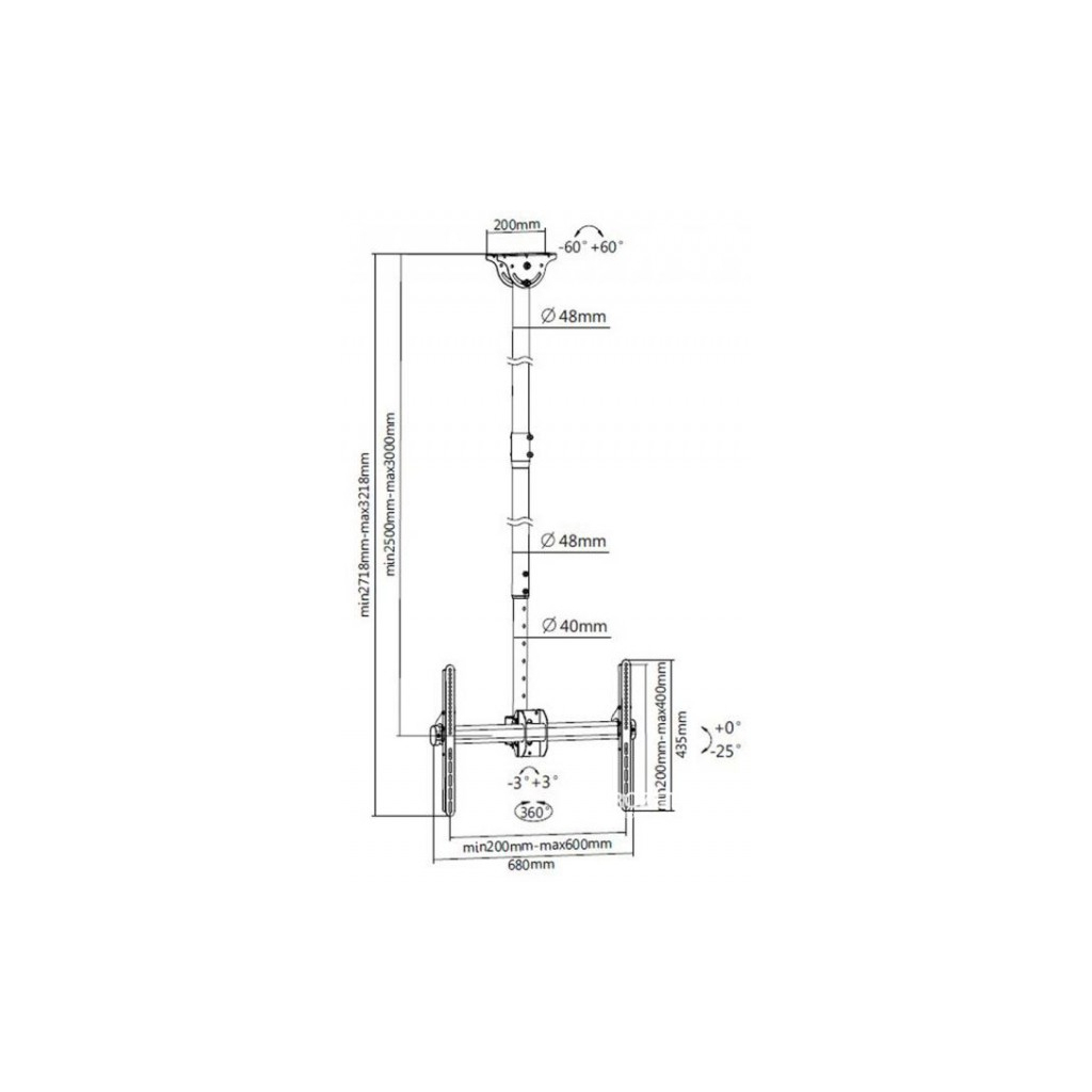 Кронштейн ITech CELB-54XL - зображення 2