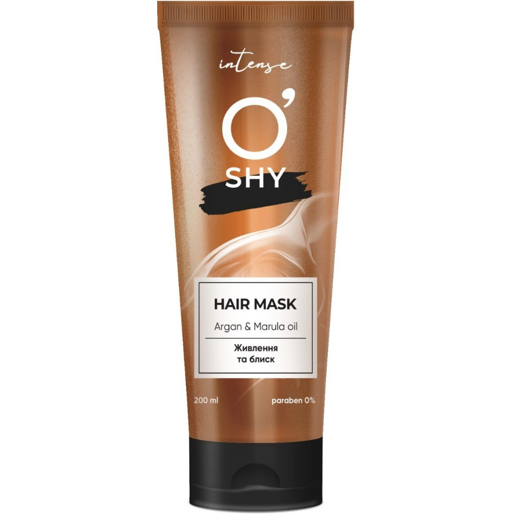 Набір косметики O'Shy Intense Argan & Marula Oil Маска для волосся 200 мл + Шампунь 500 мл + Кондиціонер 500 мл (4802370056177) - picture 4