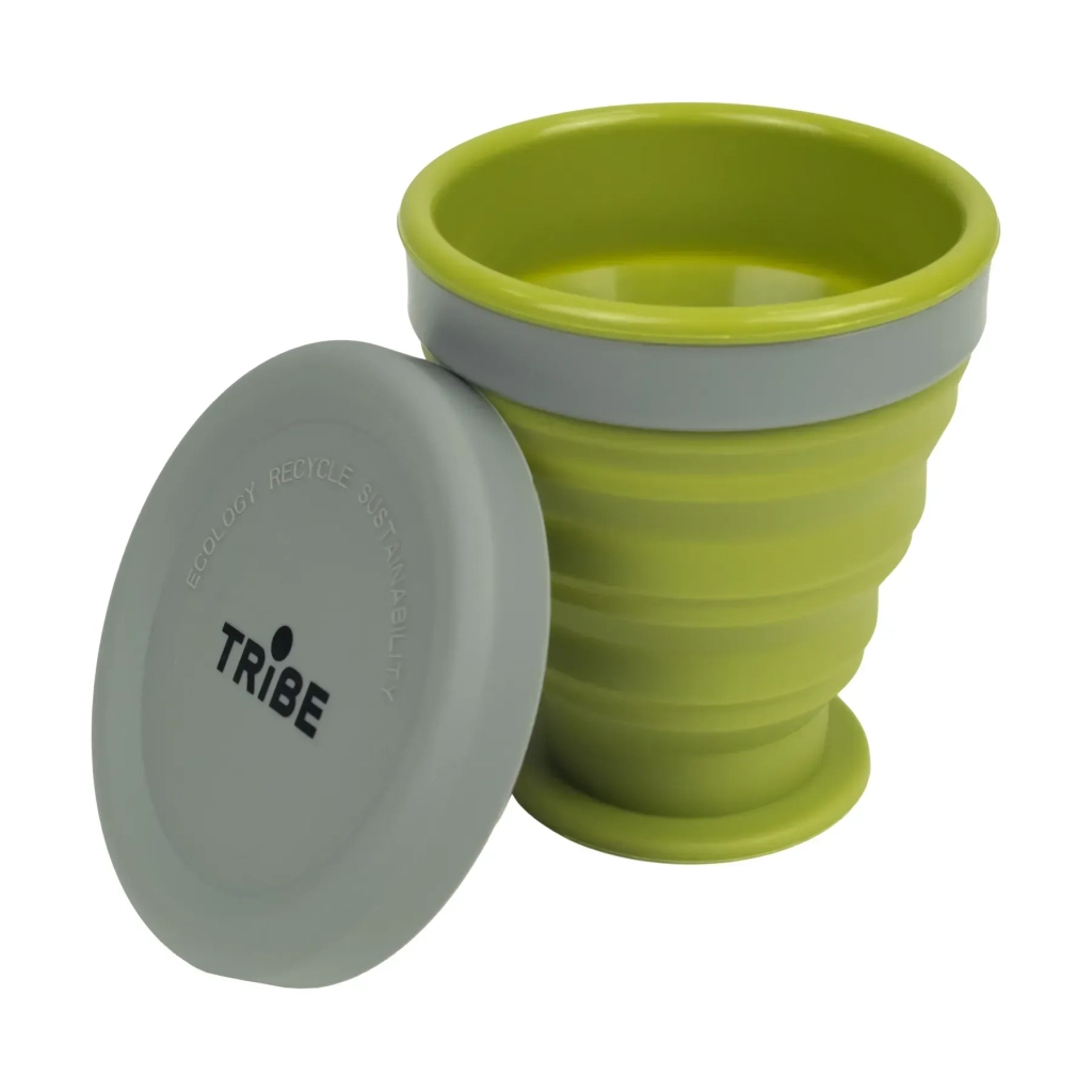 Стакан туристичний Tribe 200 мл T-FF-0001 olive (T-FF-0001-olive) - зображення 1