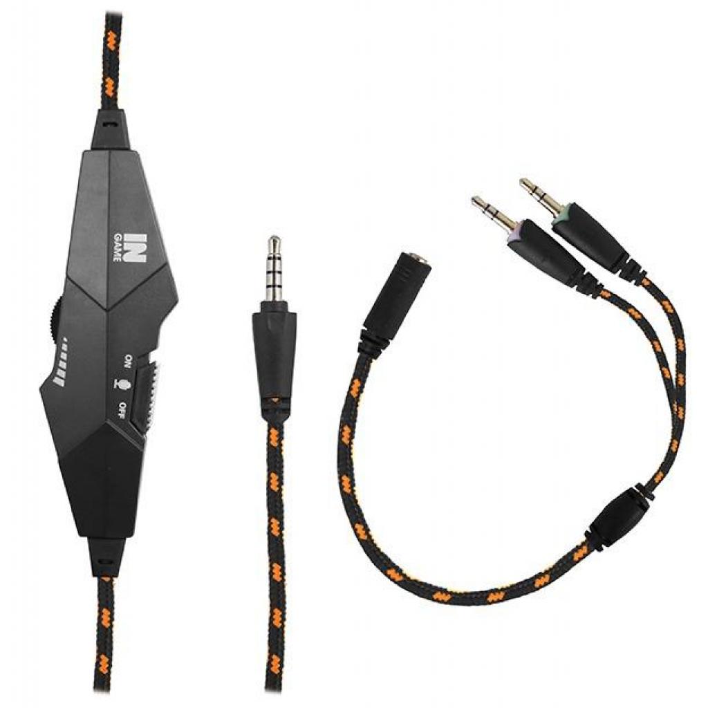 Навушники Gemix N20 Black-Orange Gaming - зображення 4