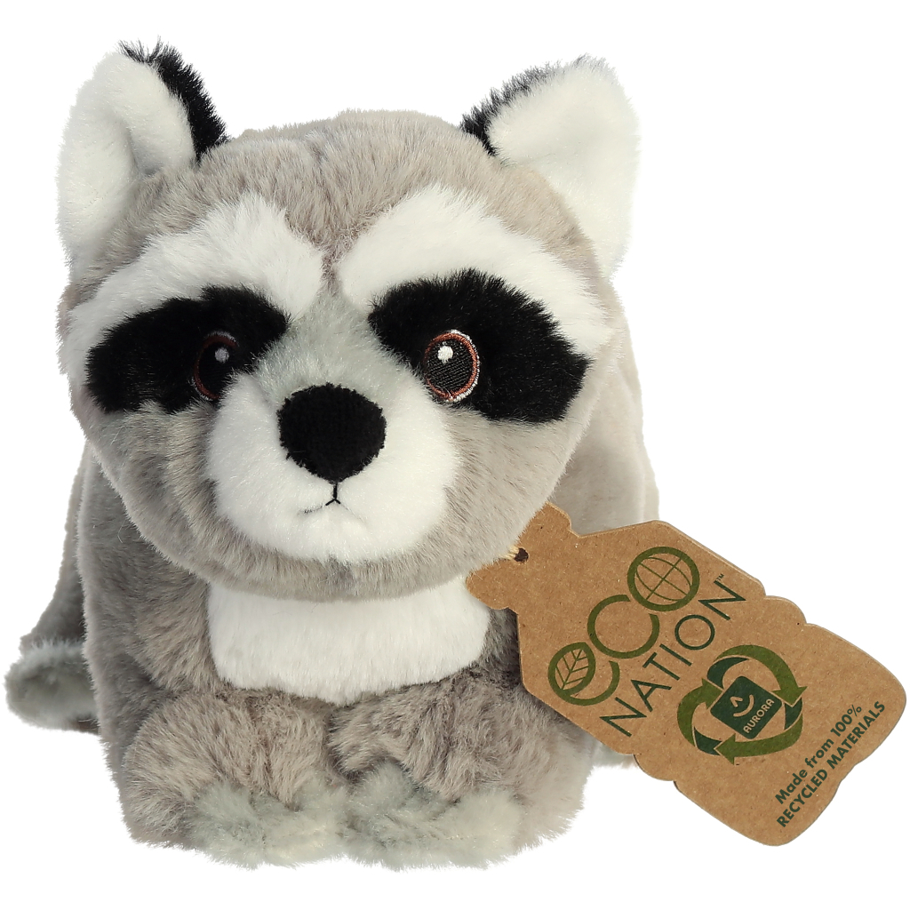 М'яка іграшка Aurora Eco Єнот 23 см (200039C) - зображення 1