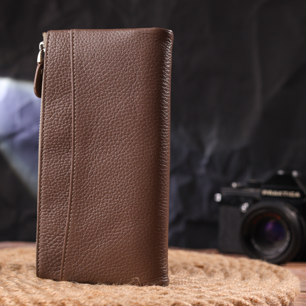 Гаманець Canpellini З натуральної шкіри Бежевий (21634) - зображення 9