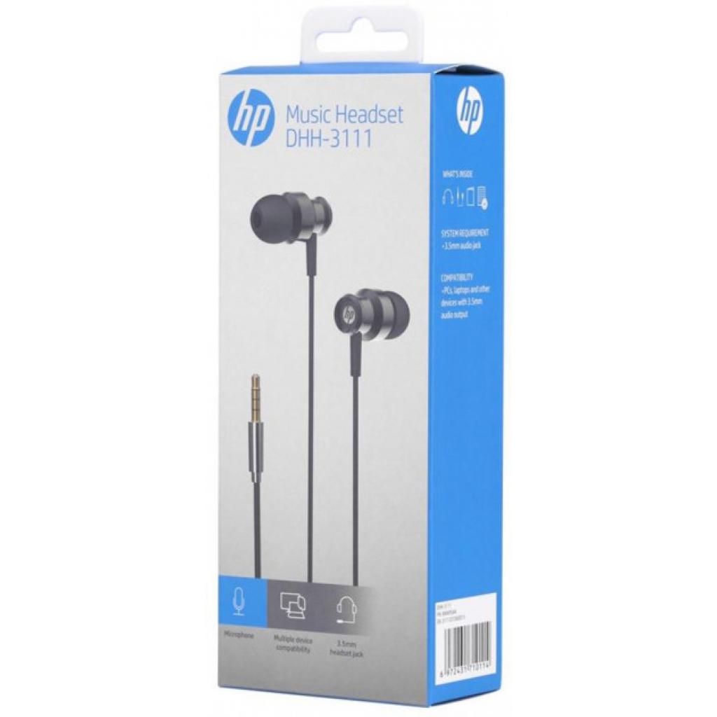 Навушники HP DHH-3111BK Headset Black-Grey - зображення 5