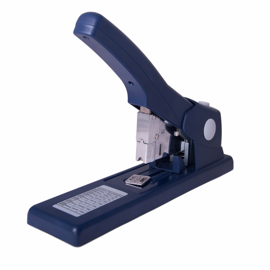 Степлер Buromax металевий посиленої потужності, 240 л., (скоби №23), 342х87х255 мм (BM.4288-09) - зображення 3