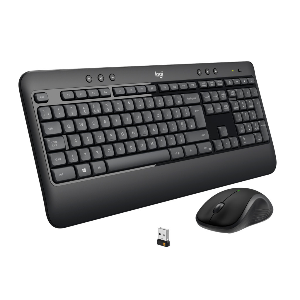 Комплект Logitech MK540 Advanced Wireless UA Black (920-008685) - зображення 1