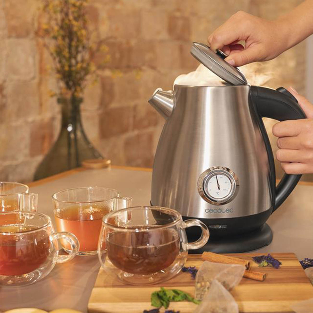 Електрочайник Cecotec Thermosense 620 Retro Steel (CCTC-01458) - зображення 5