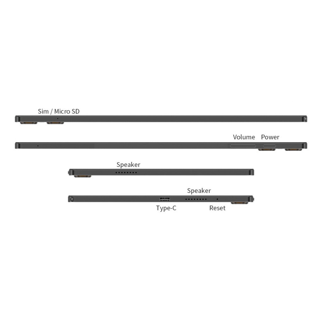 Планшет Teclast T40HD 10.4 FHD 8/128GB / LTE /Metal / Space Grey (6940709685594) - зображення 8