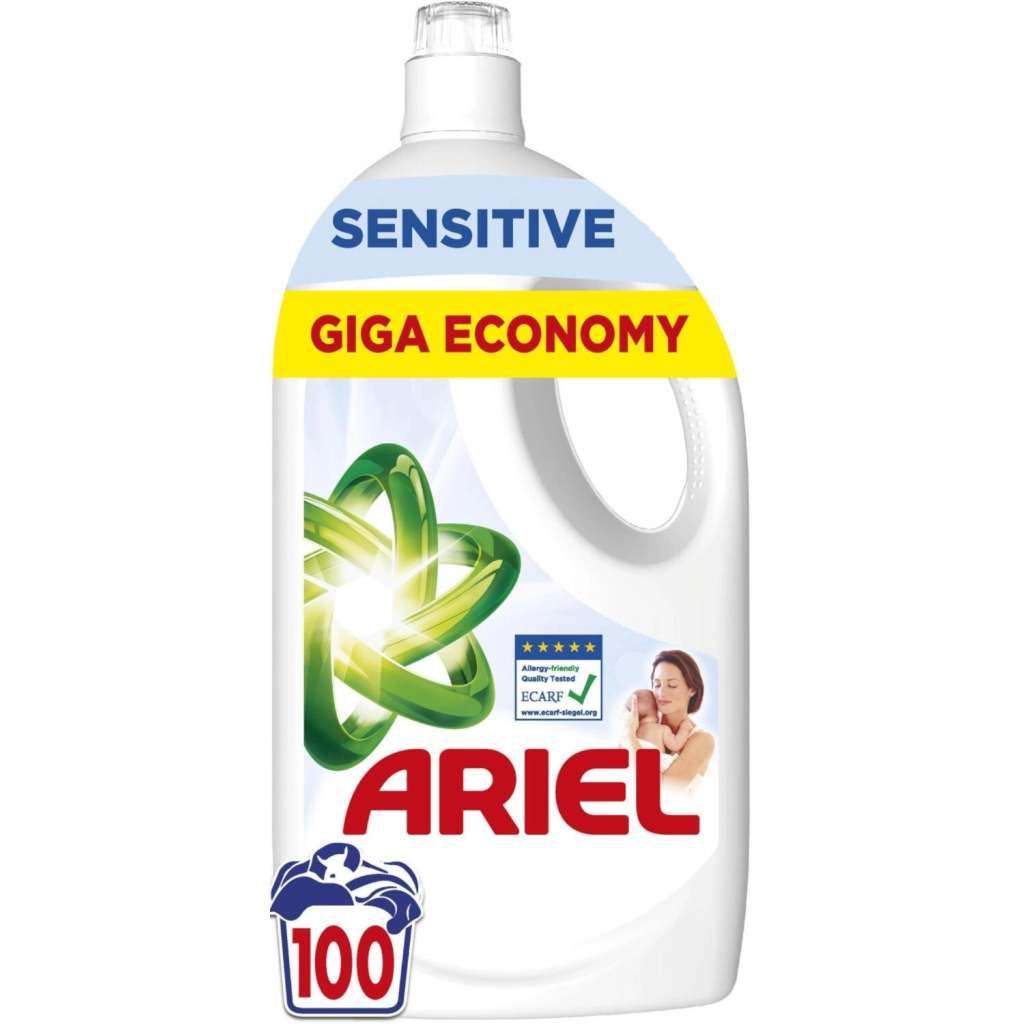 Гель для прання Ariel Для чутливої шкіри 4.5 л (8700216691789) - изображение 1