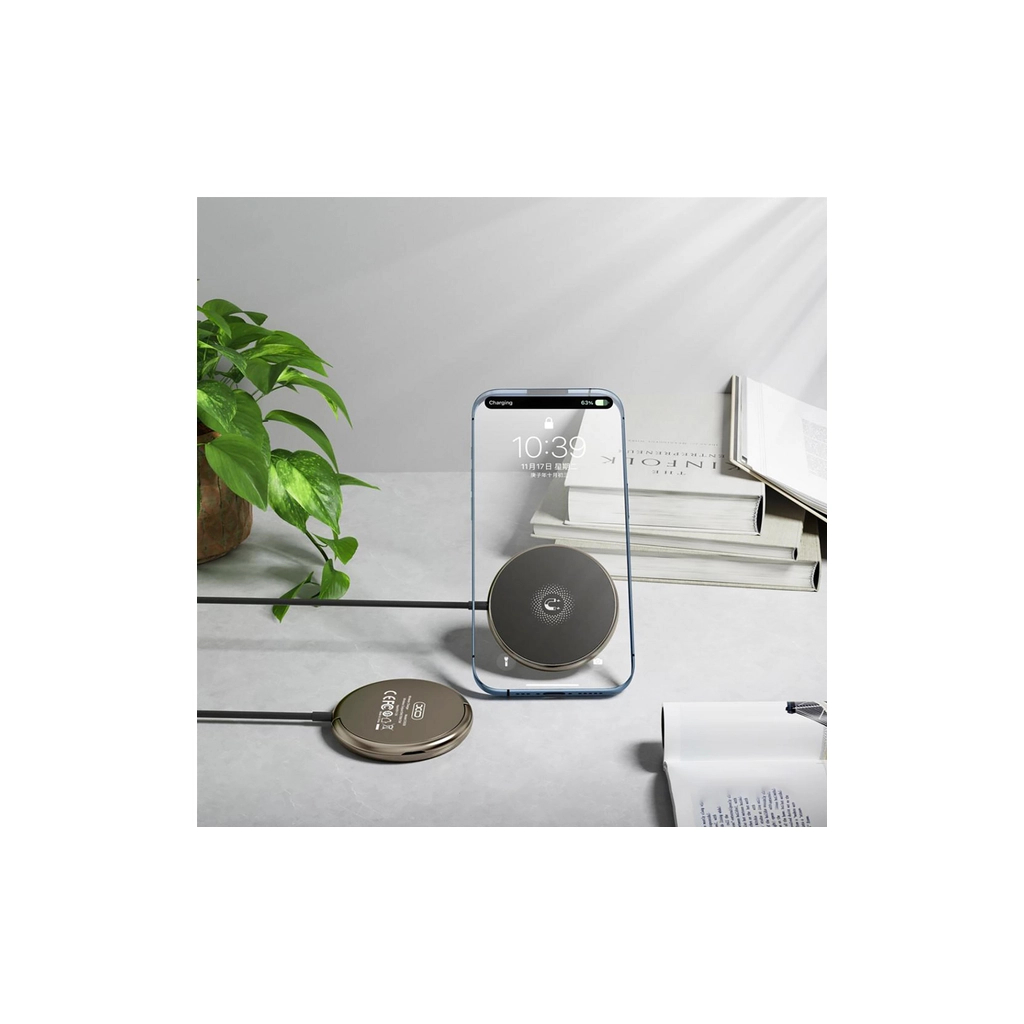 Зарядний пристрій XO wireless charger CX028 tranish (CX028.tranish) - зображення 6