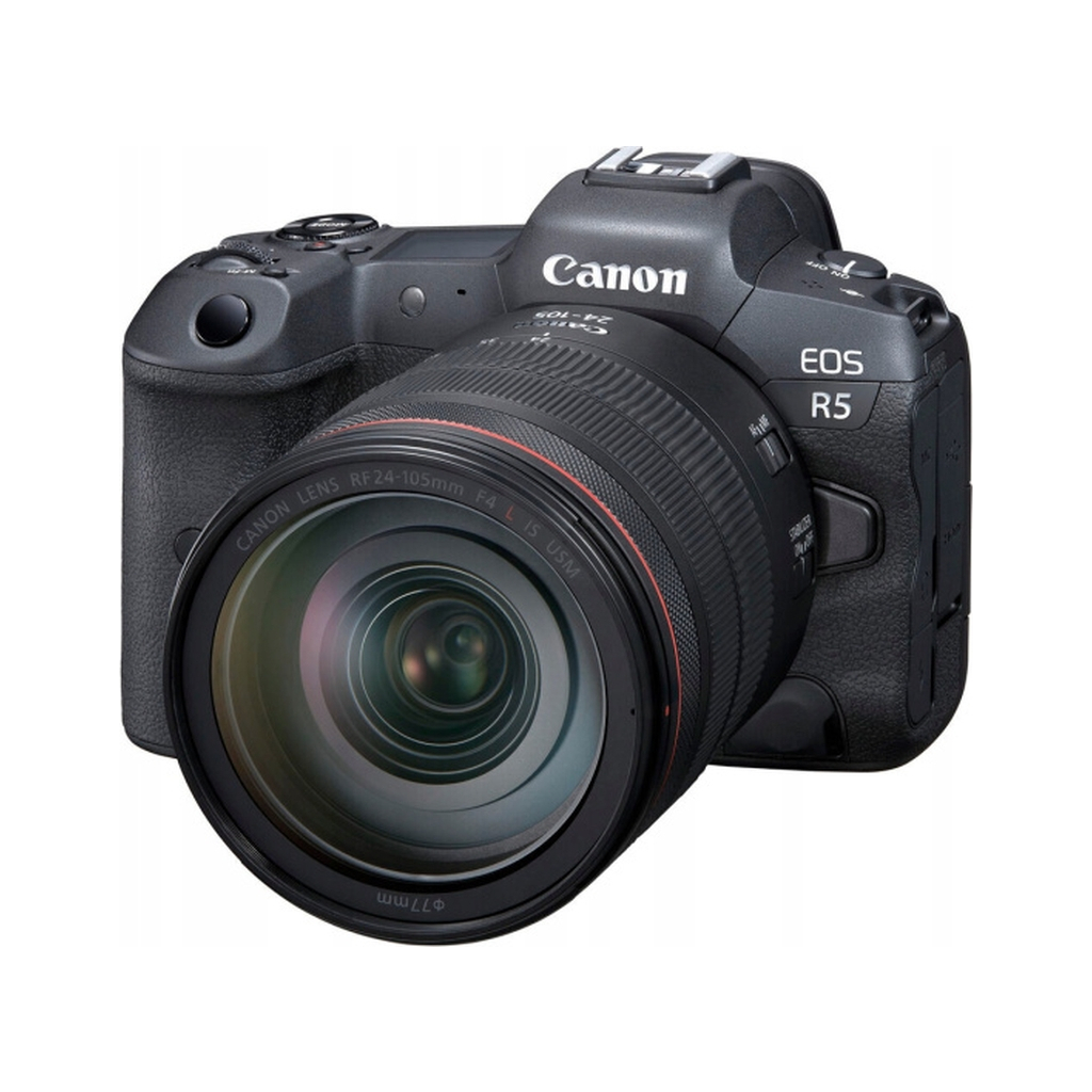 Цифровий фотоапарат Canon EOS R5 + RF 24-105 f/4.0 L IS (4147C069) - зображення 1