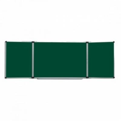 Офісна дошка ABC Office под мел 100*400 5 раб. поверхностей (112040) - зображення 1