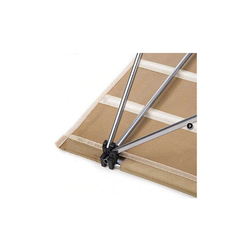 Туристичний стіл Naturehike NH20JJ020 L Aluminium Beige (6927595763438) - зображення 3