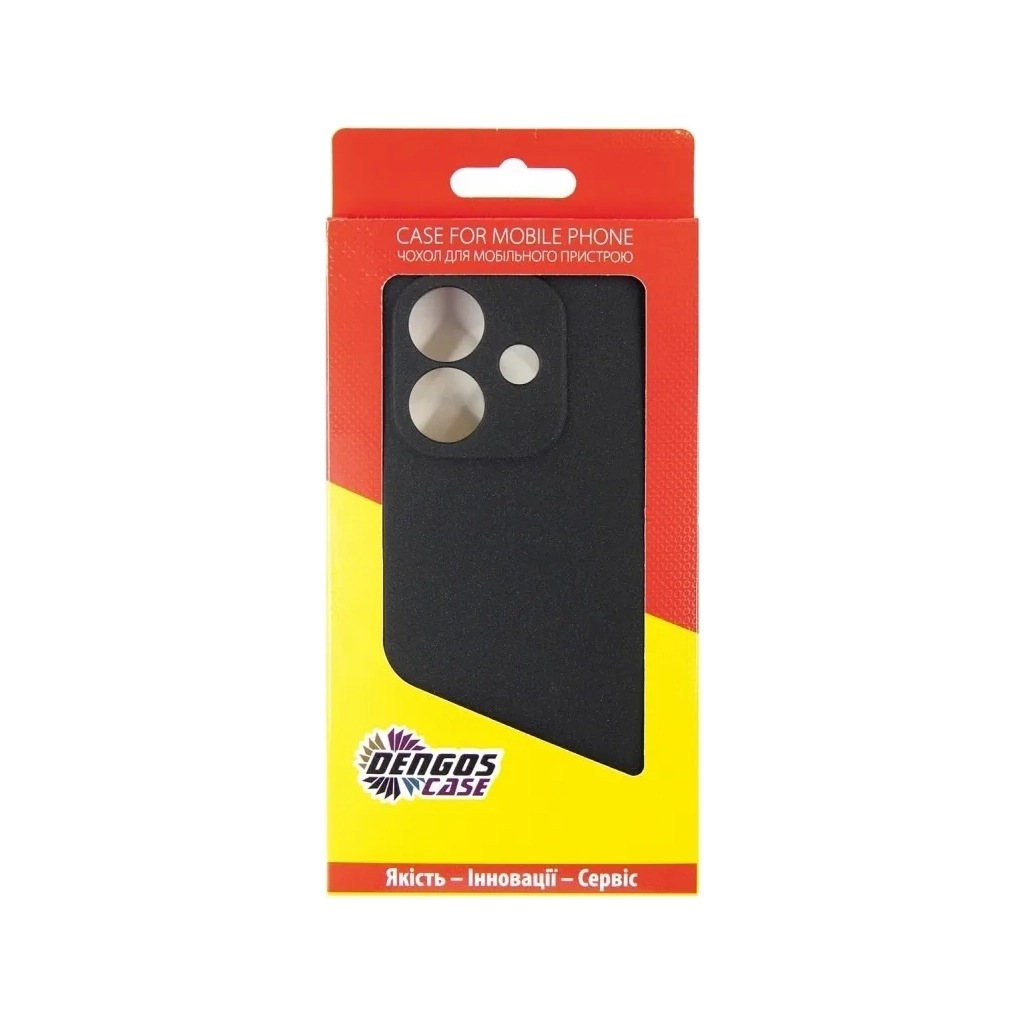 Чохол до мобільного телефона Dengos Carbon OPPO A3 (black) (DG-TPU-CRBN-205) - зображення 5