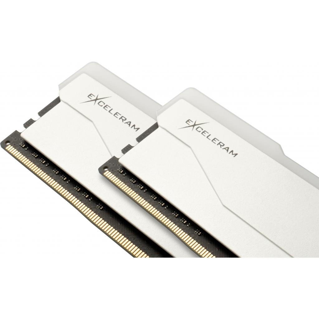 Модуль пам'яті для комп'ютера DDR4 32GB (2x16GB) 2666 MHz RGB X2 Series White eXceleram (ERX2W432269CD) - зображення 4