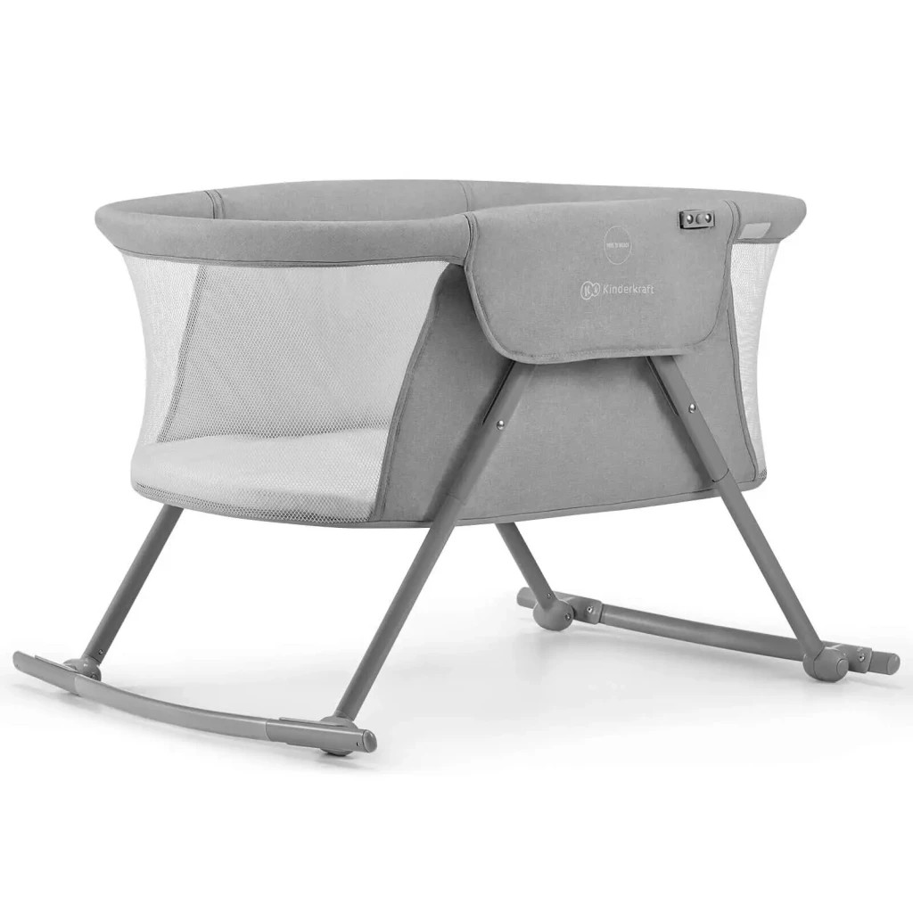 Ліжечко Kinderkraft гойдалка Lovi Grey 3 в 1 (5902533913503) - зображення 3