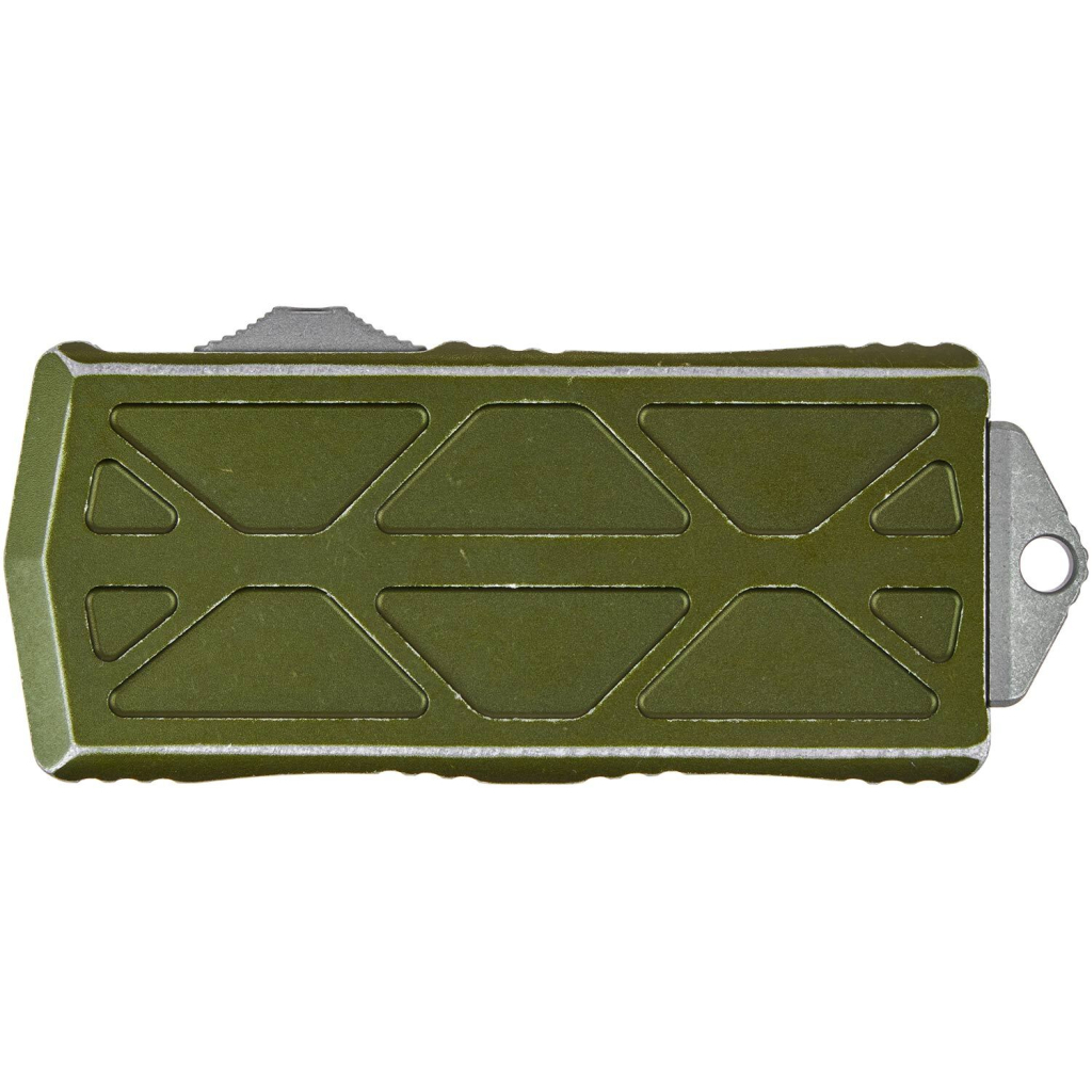 Ніж Microtech Exocet Double Edge Stonewash Distressed OD Green (157-10DOD) - изображение 3