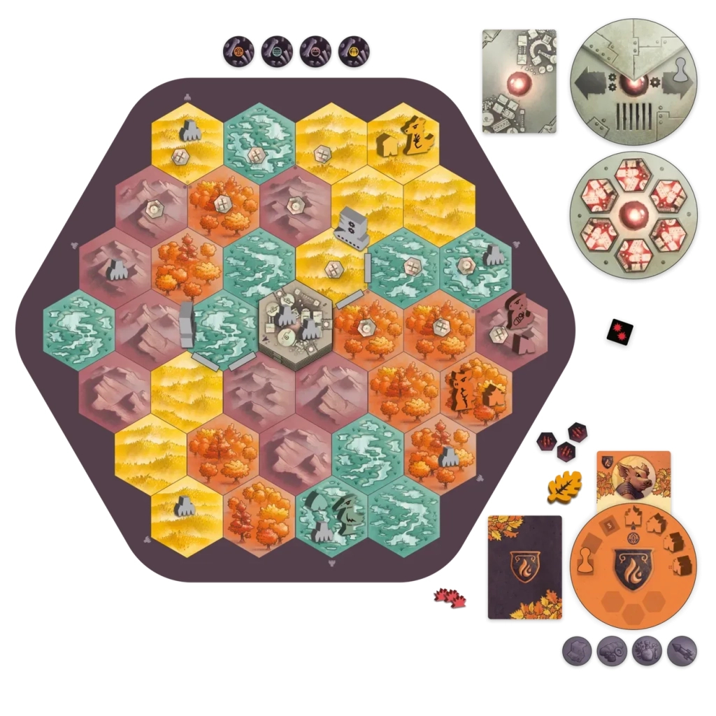 Настільна гра Geekach Games Оборонці нетрів (Defenders of the Wild) (укр.) (GKCH216dw) - зображення 6